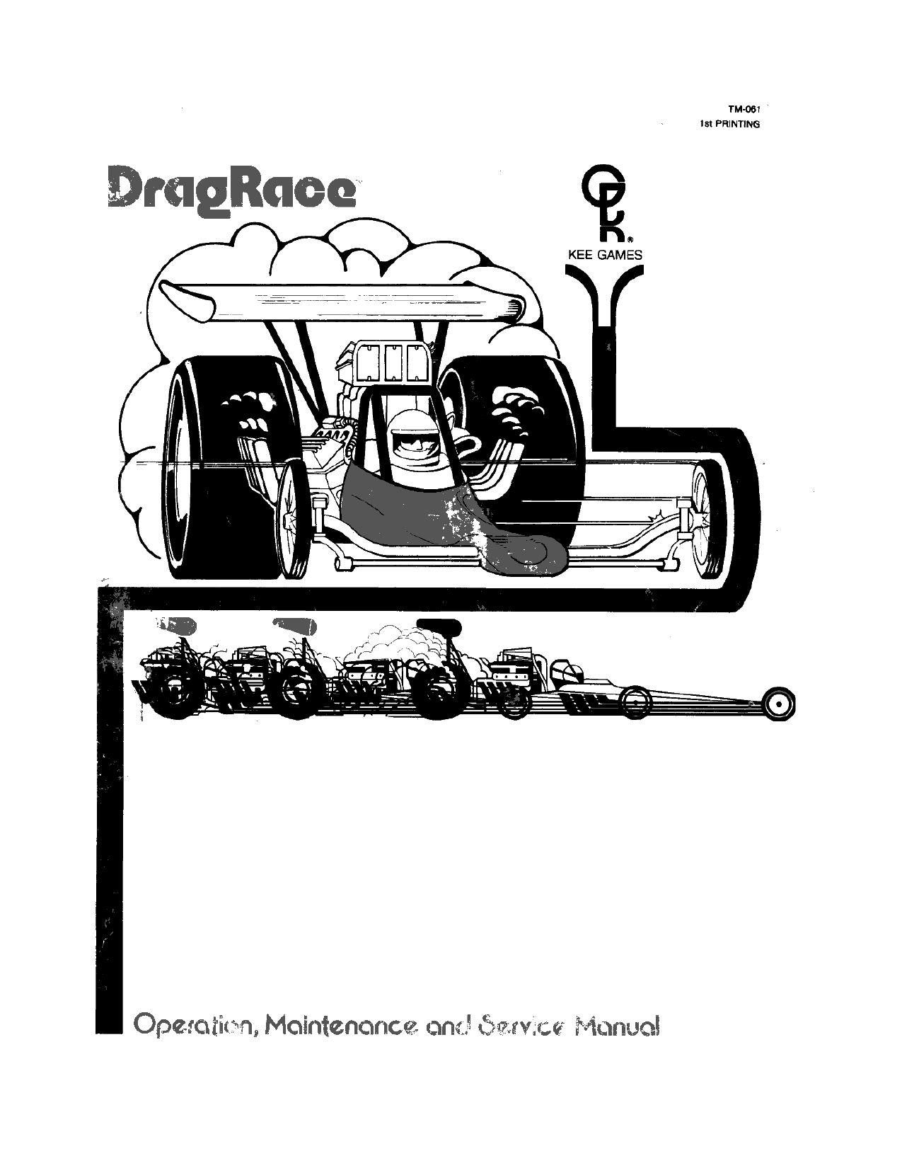 Drag Race TM-061 1st Printing