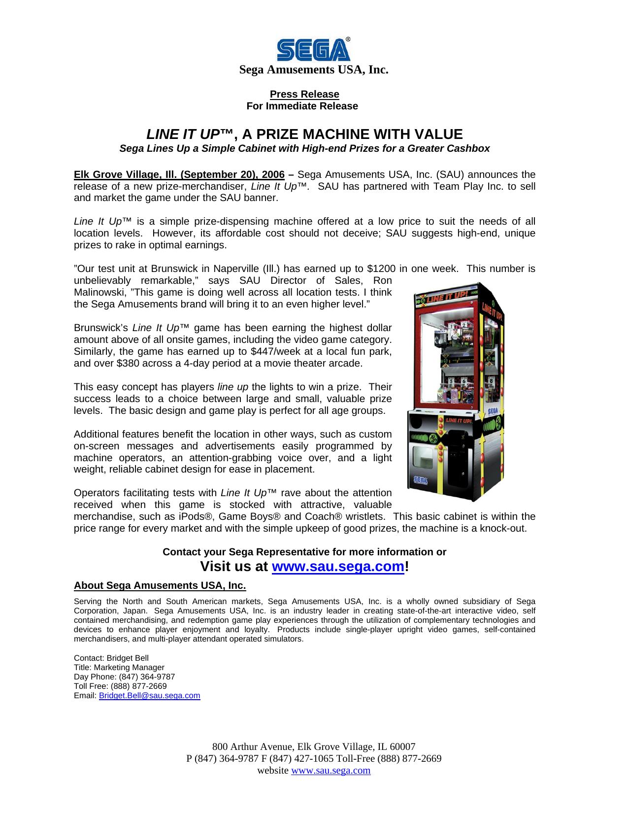 Microsoft Word - LINE IT UP PR _2_.doc