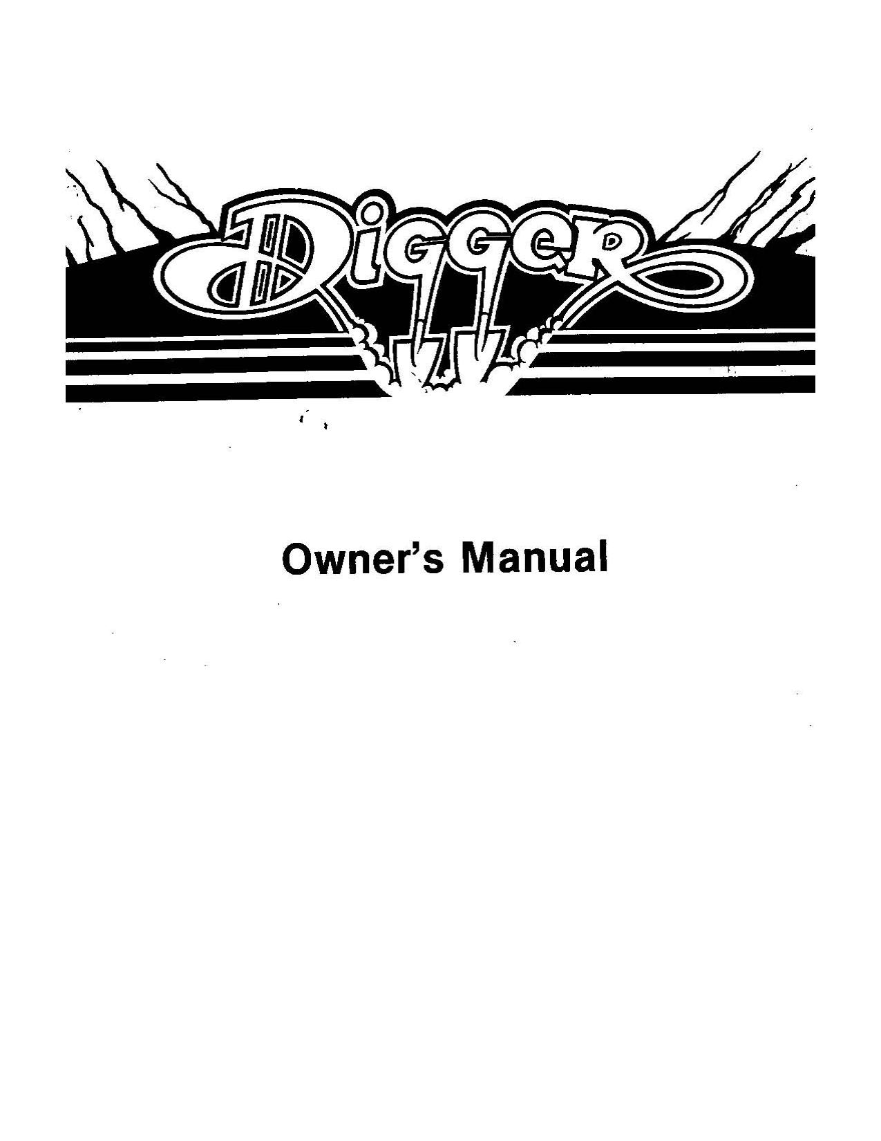 Digger (Owner's) (U)
