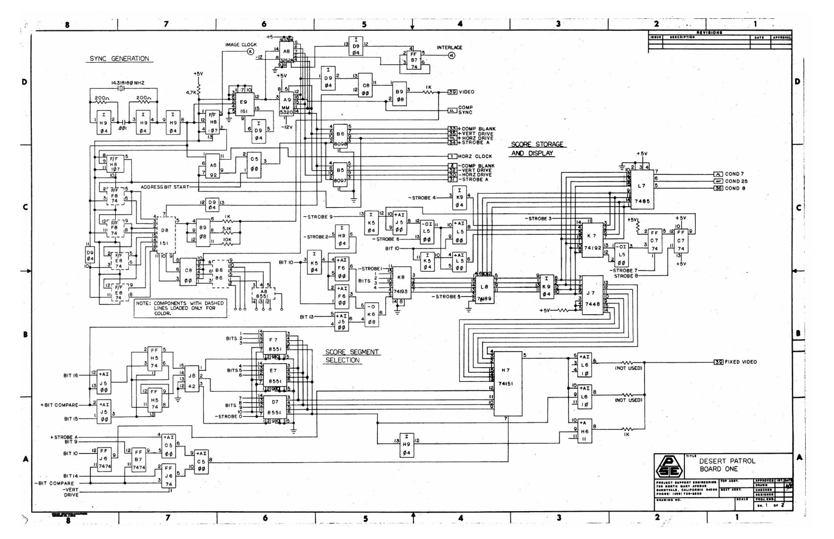 Desert Patrol Schematics