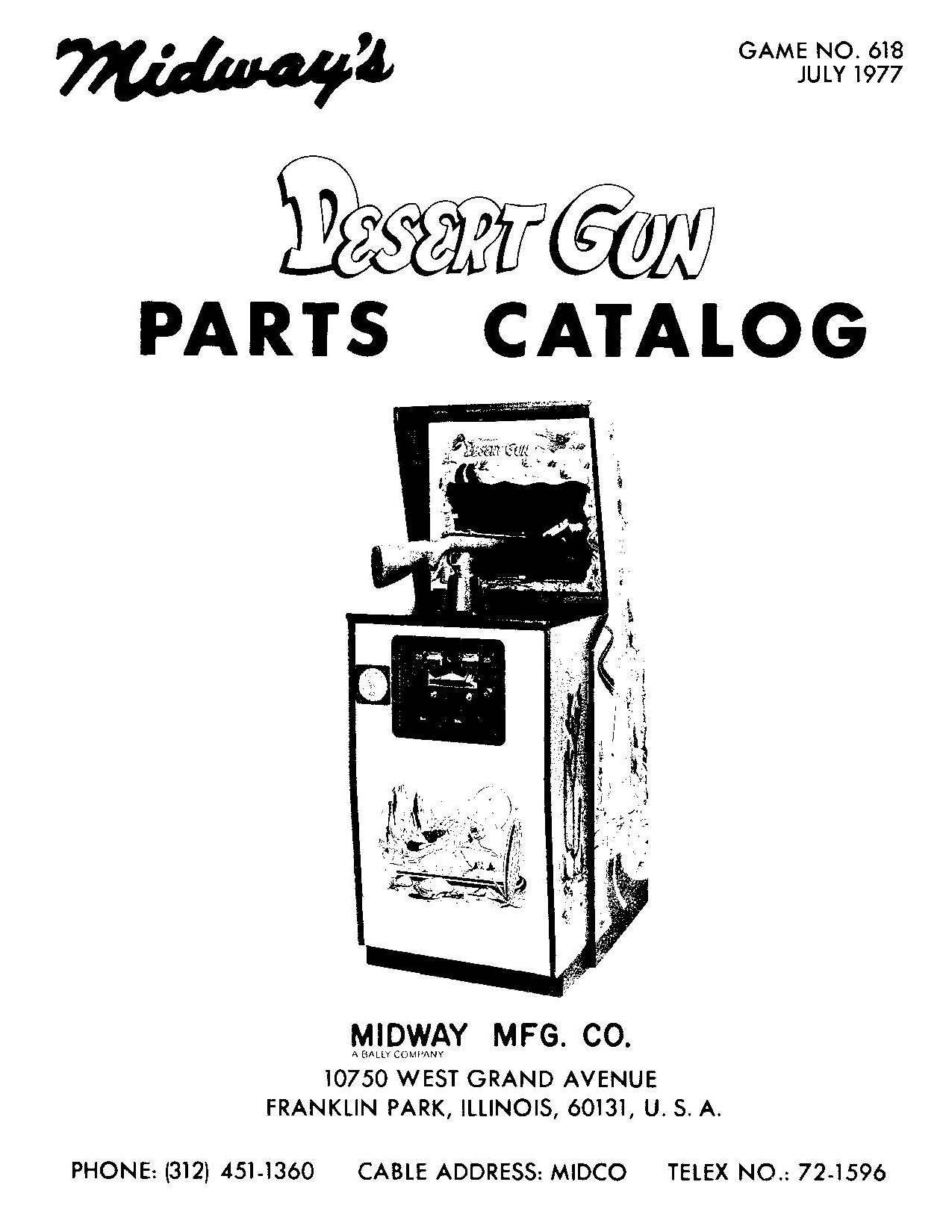 Desert Gun (Part's Catalogue) (U)