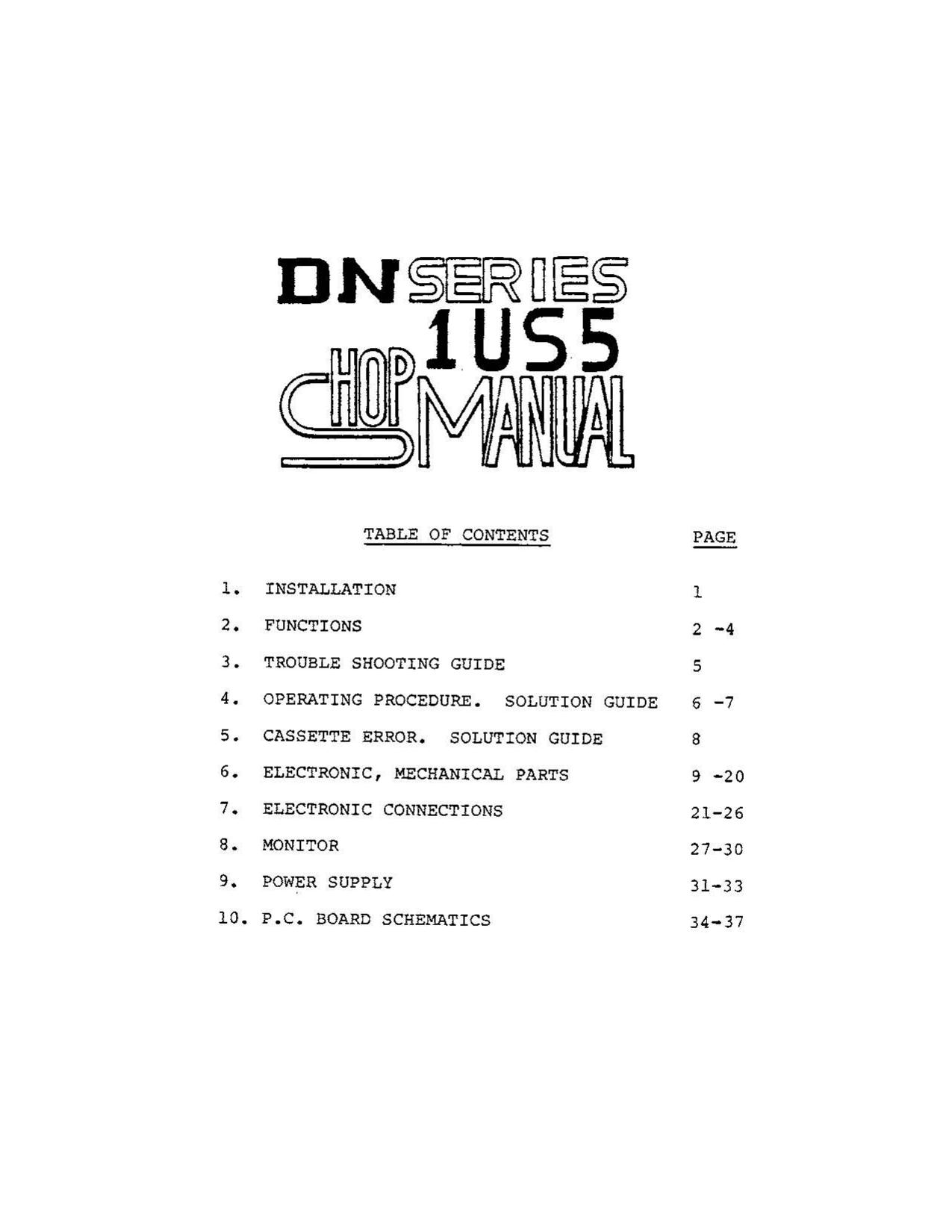 Deco Cassette (DN Series 1US5 Shop) (U)