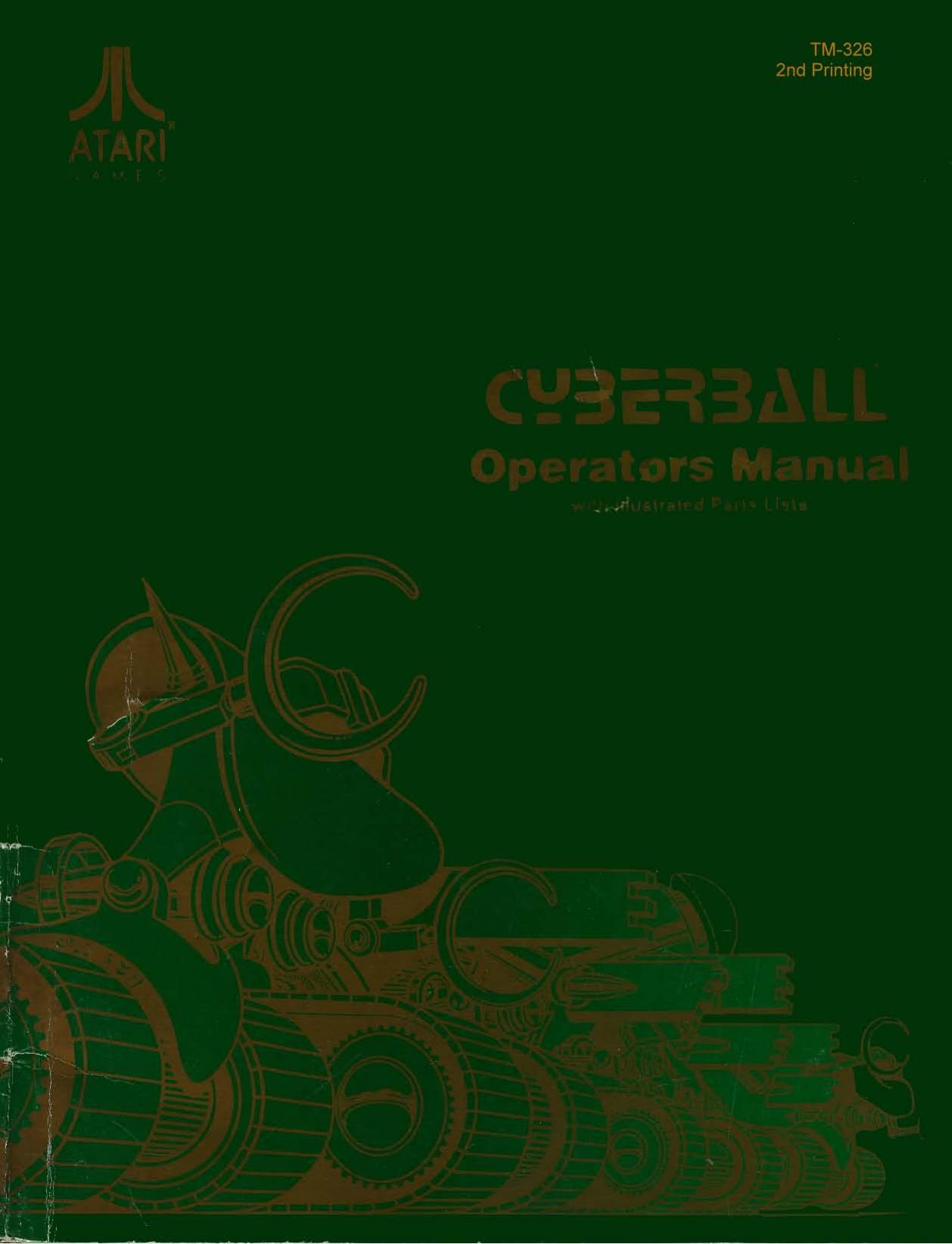 Cyberball Operators Manual