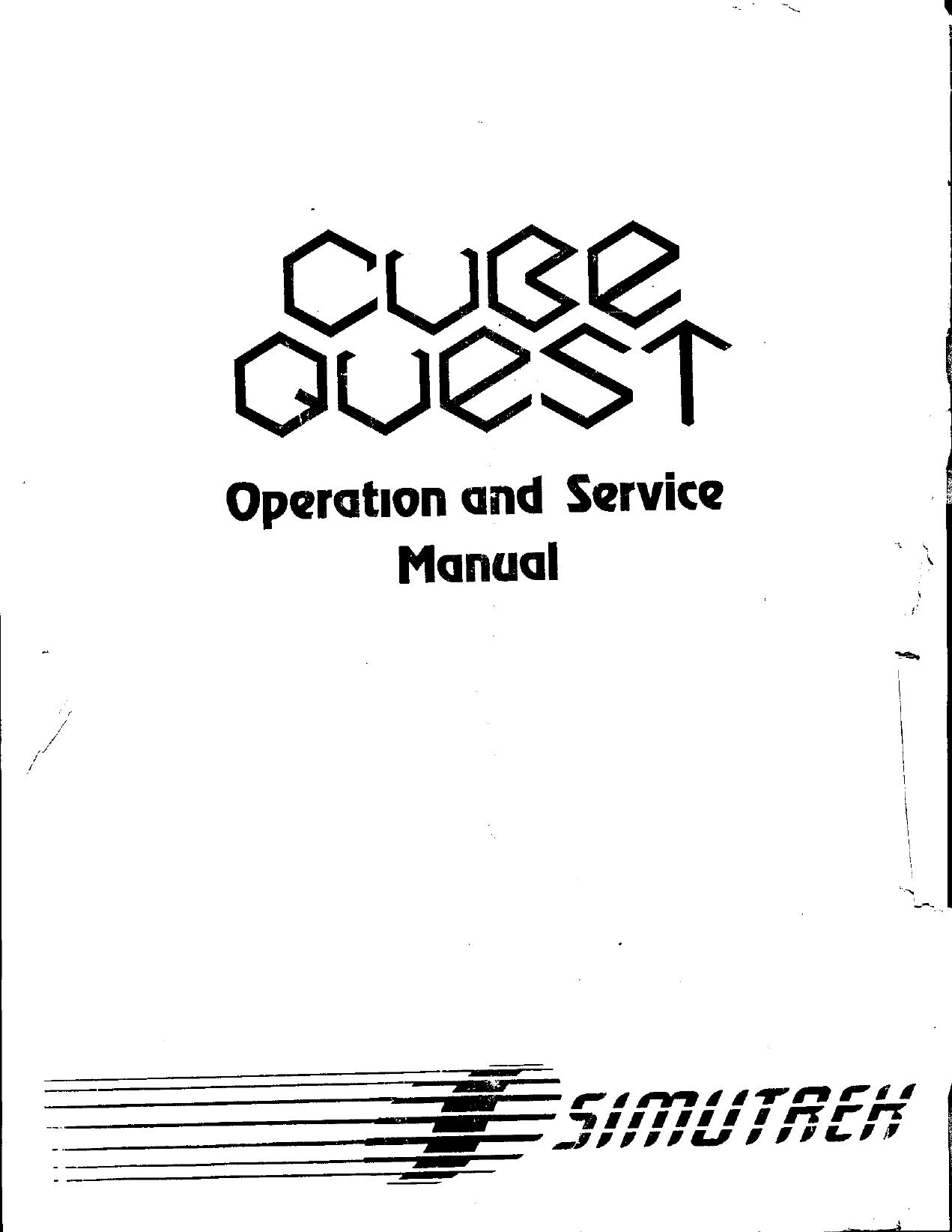Cube Quest (Operation & Service) (U)