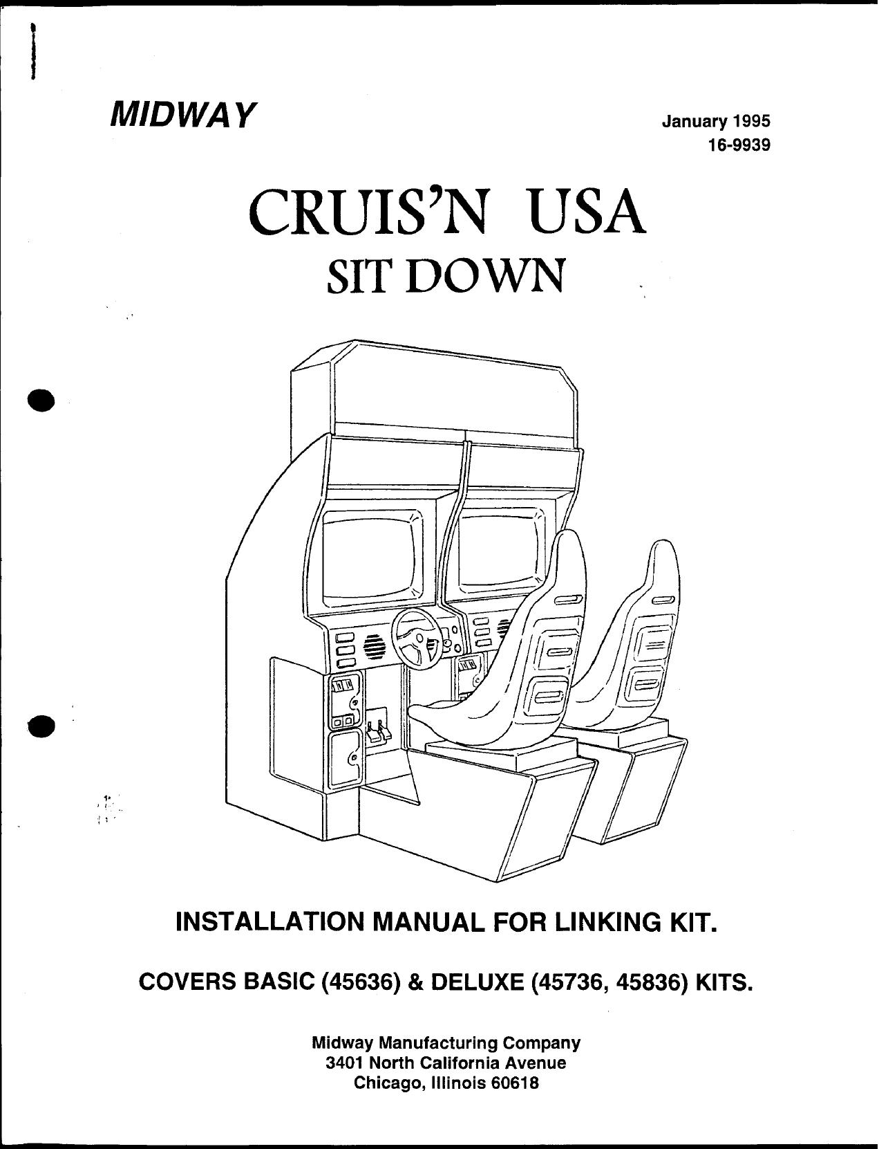 Cruis'n USA Linking Kit