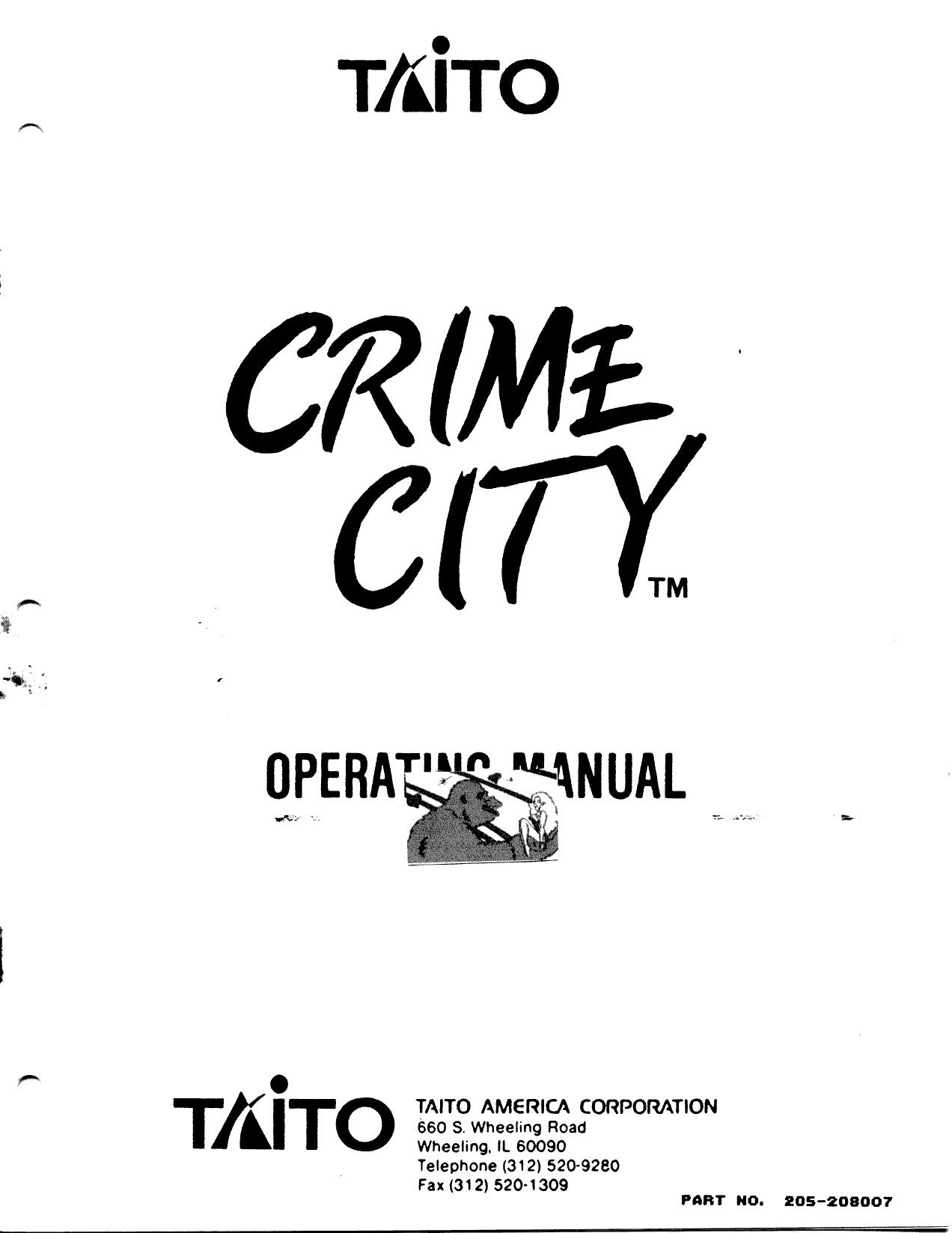 Crime City.man