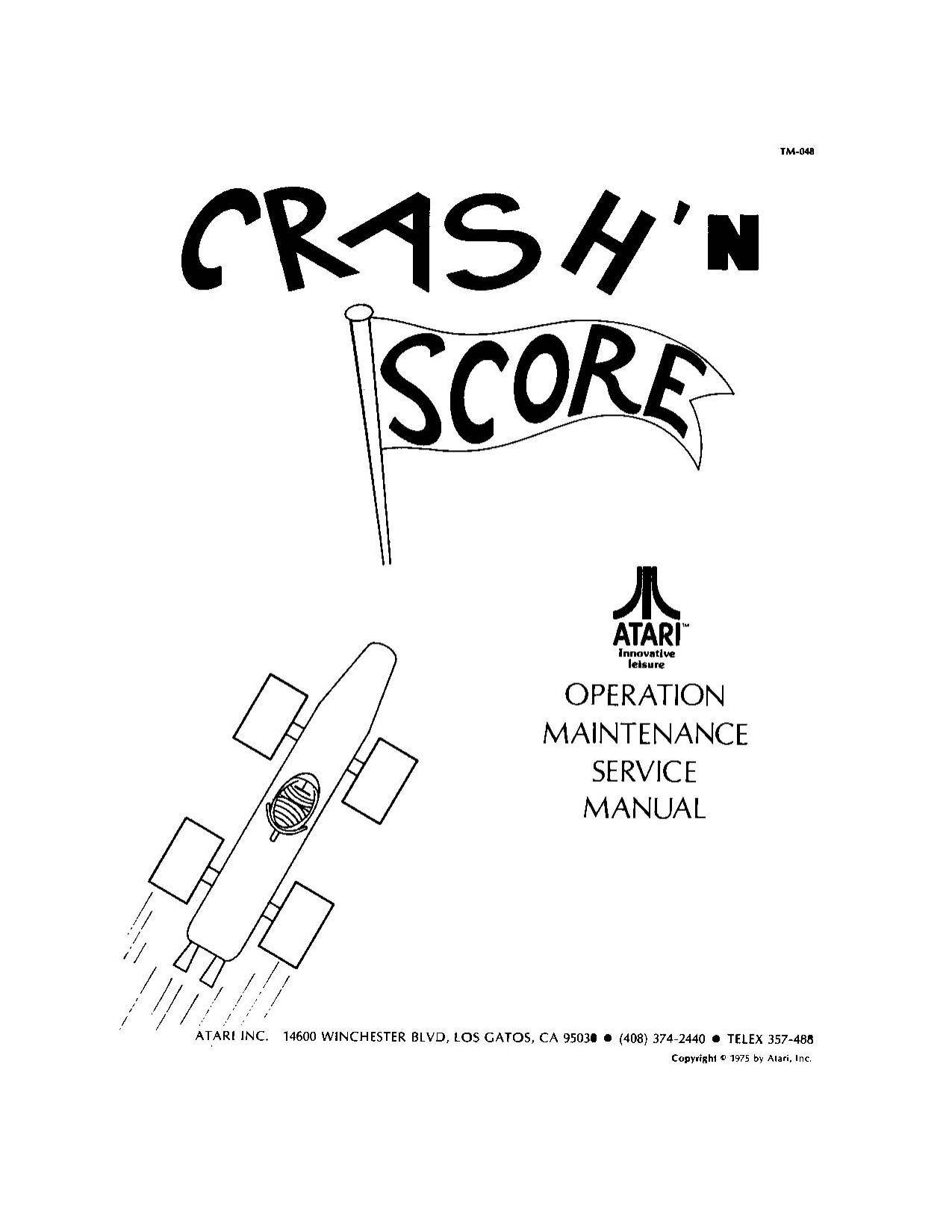 Crash 'N Score (TM-048) (Op-Maint-Serv) (U)