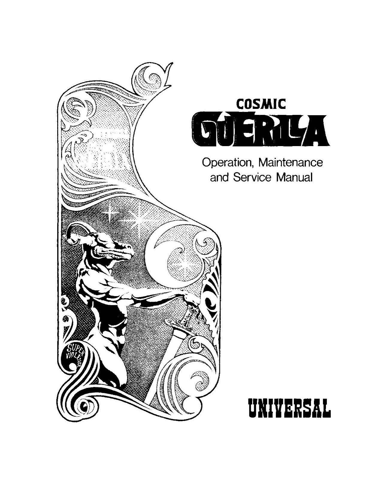 Cosmic Guerilla (Op-Maint-Serv) (U)