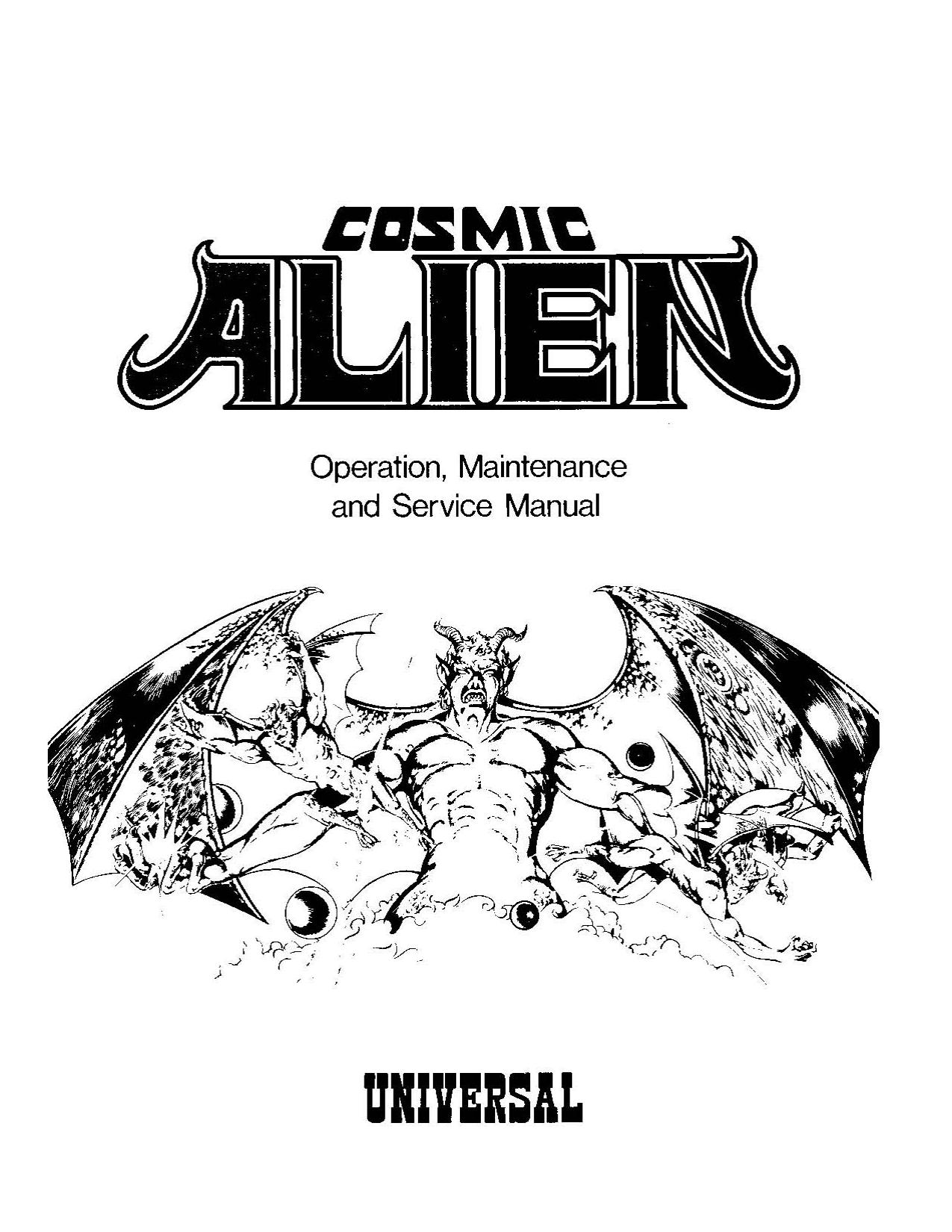 Cosmic Alien (Op-Maint-Serv) (U)