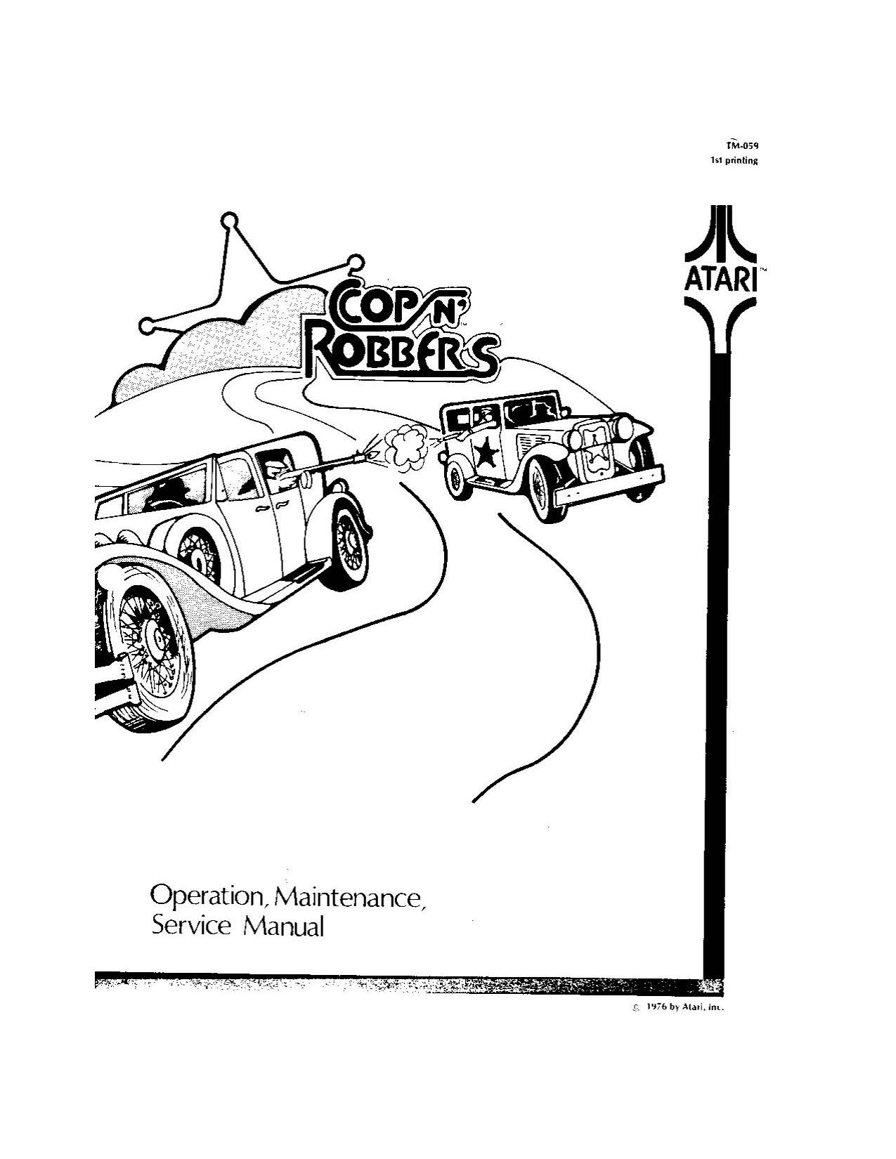 Cop N' Robbers (TM-059 1st Printing) (Op-Maint-Serv) (U)