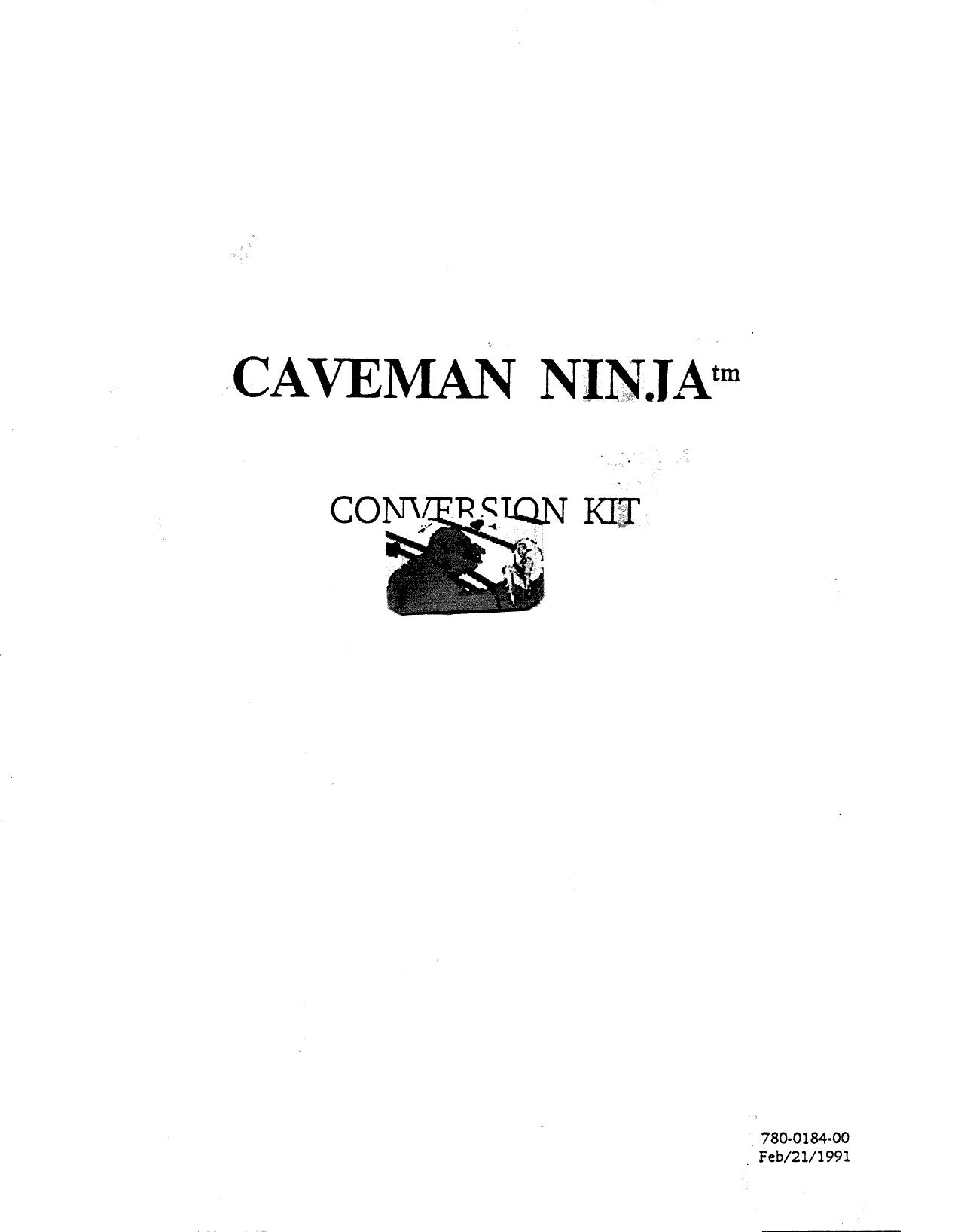 Caveman Ninja.man