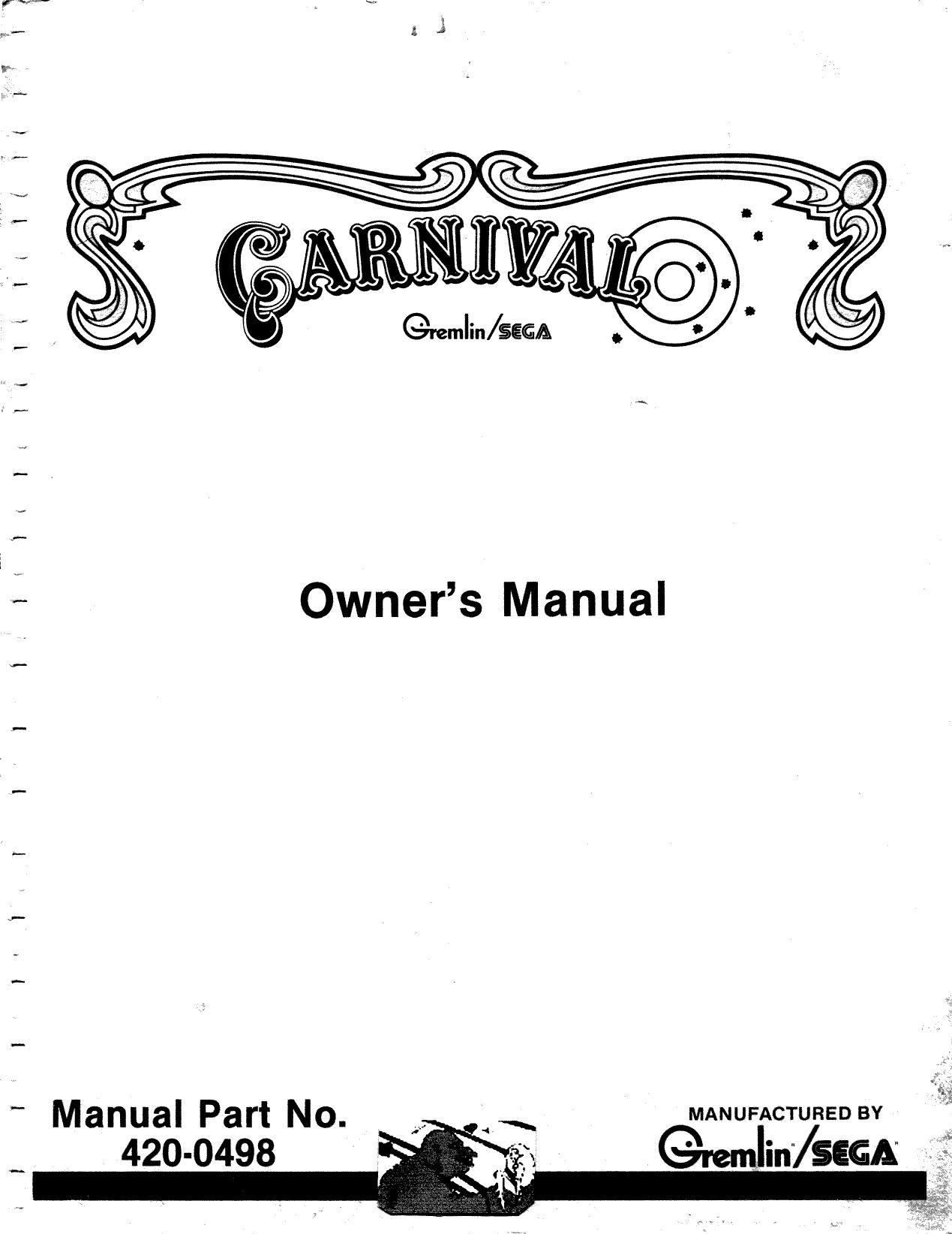 Carnival Manual