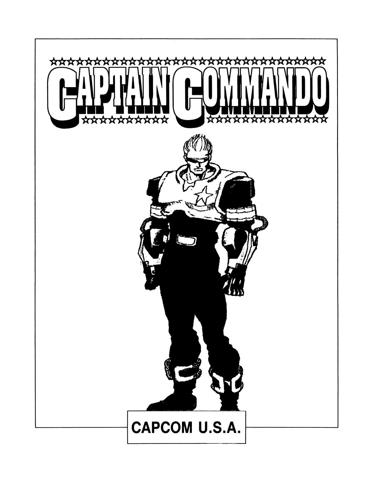 CaptainCommando Manual