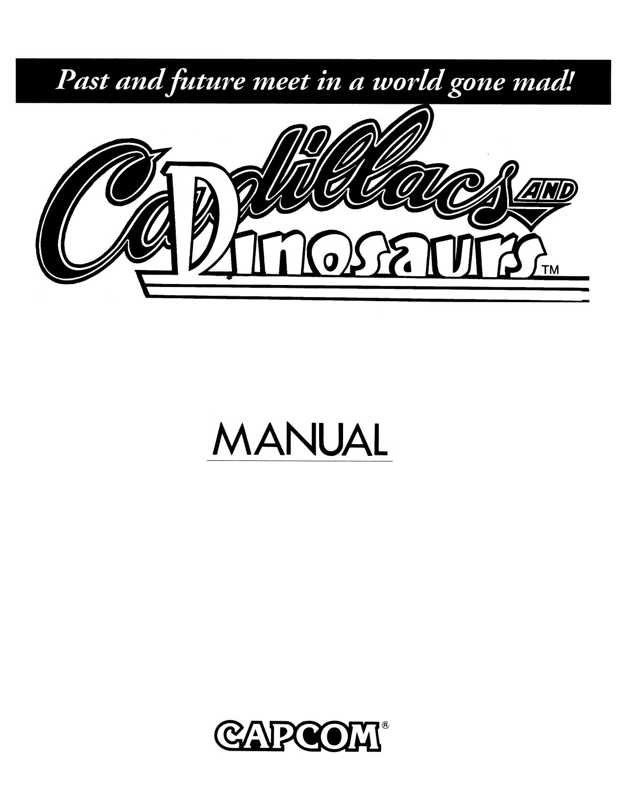 Cadillacs Manual