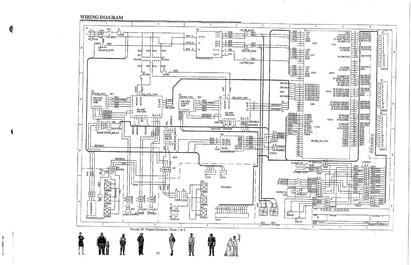Cabinet wiring diagram
