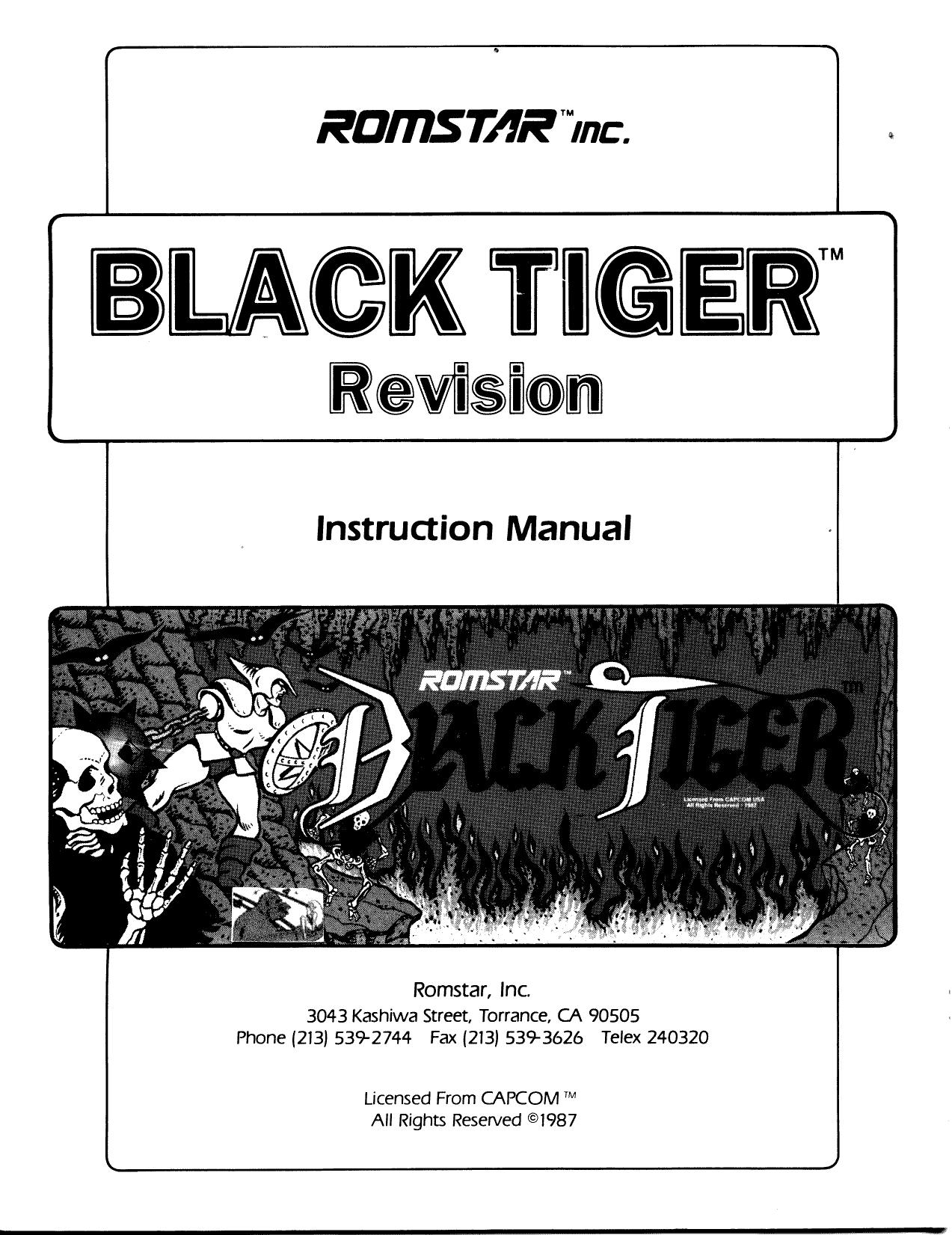 BlackTiger Manual