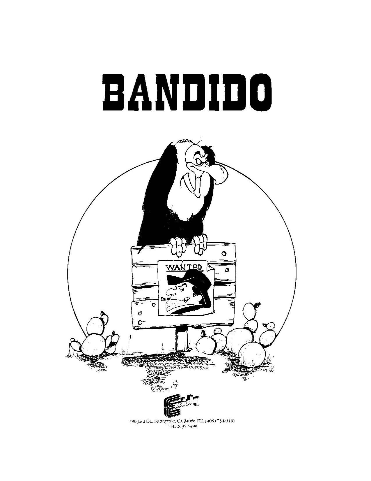 Bandido (Operator's) (U)