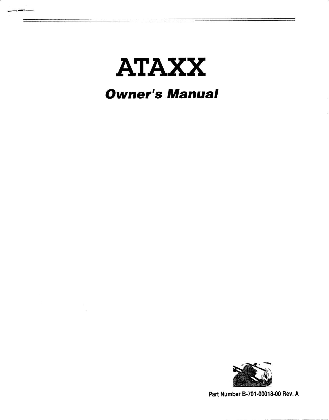Ataxx Manual
