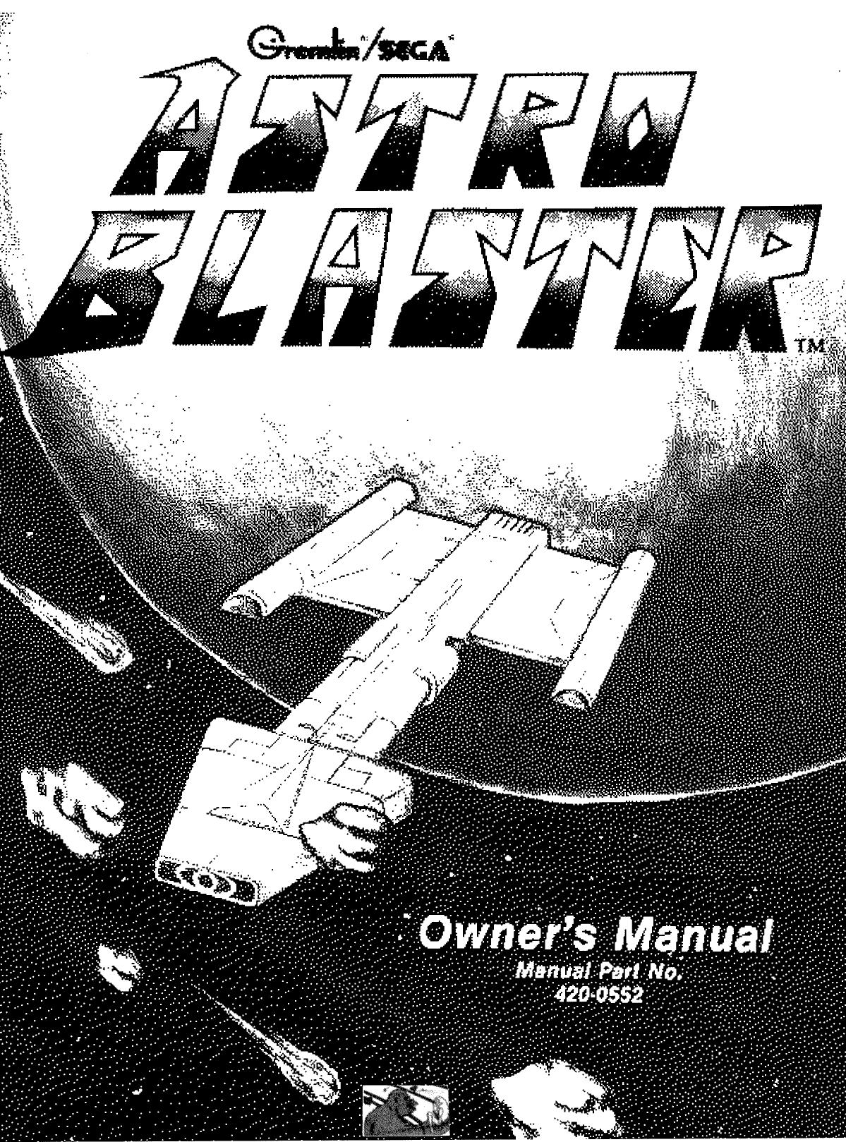 AstroBlaster Manual
