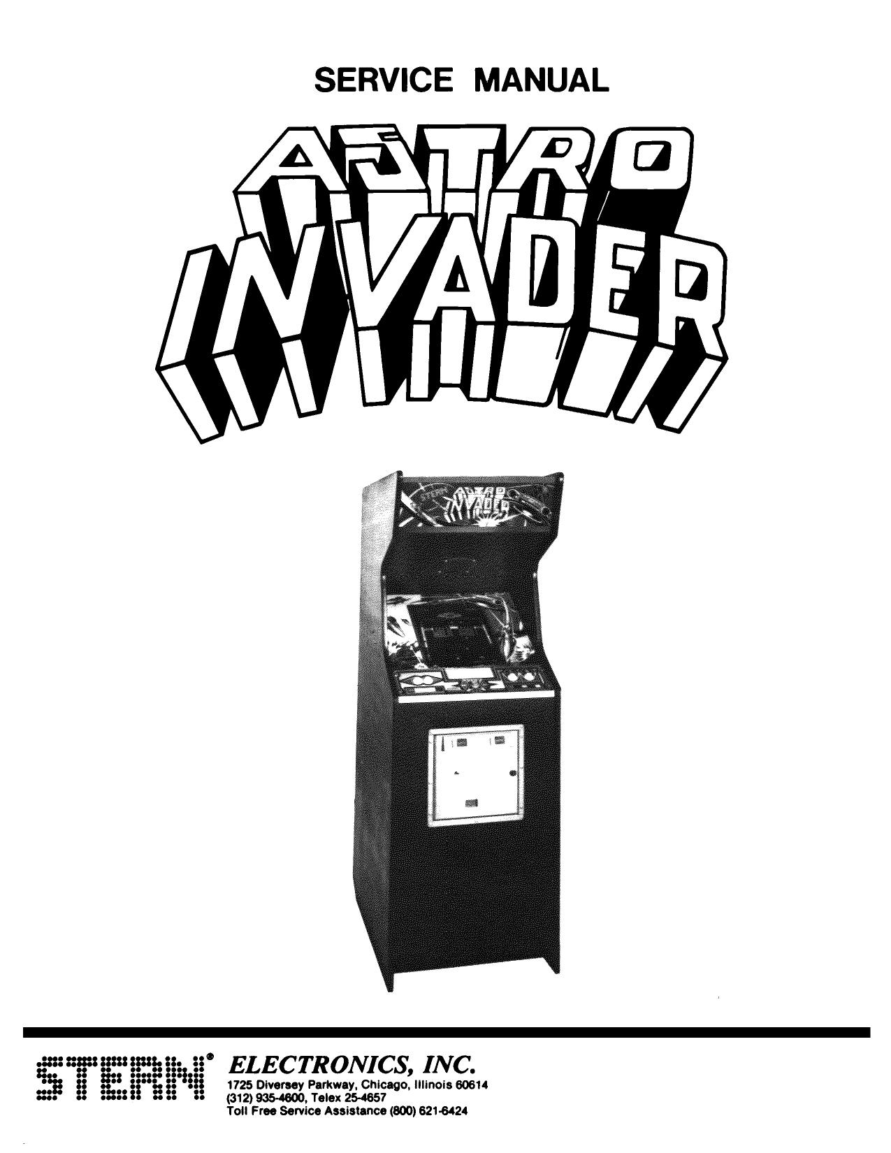 Astro Invader (Service) (U)