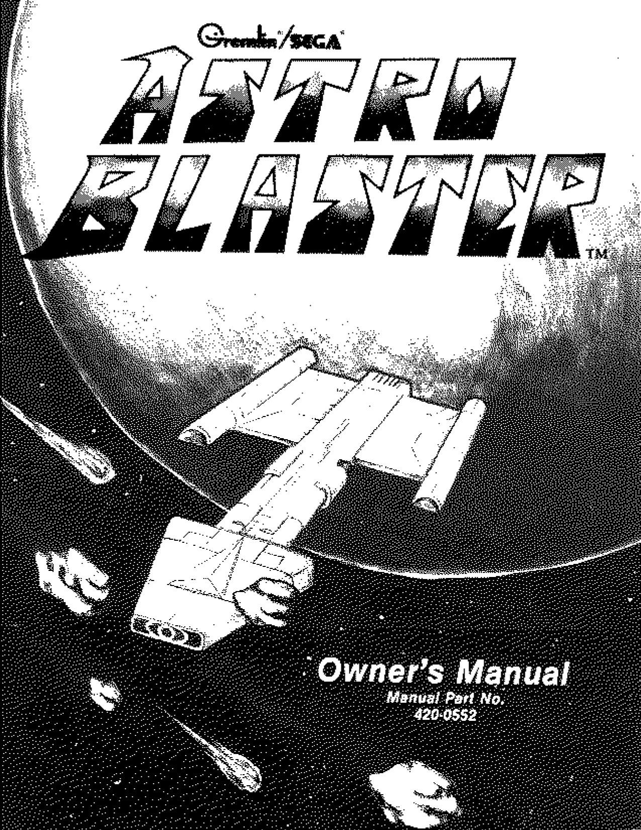 Astro Blaster (Owner's) (U)