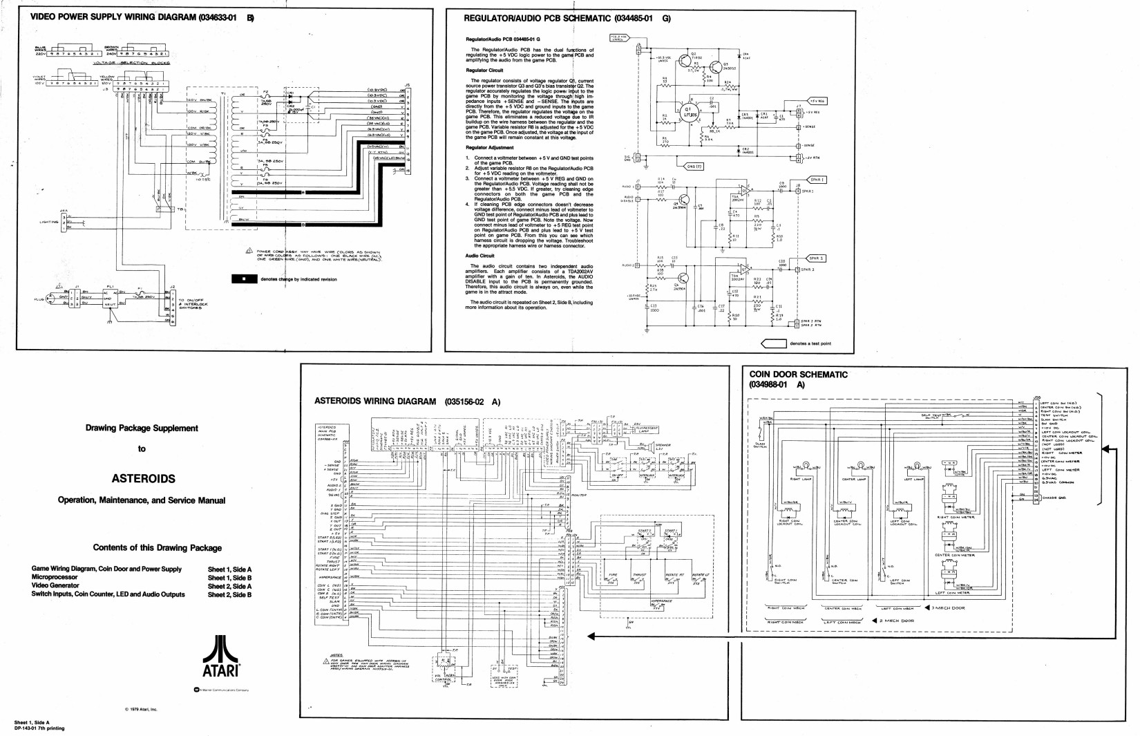 Asteroids (DP-143 7th Printing) (Drawing Package) (U)