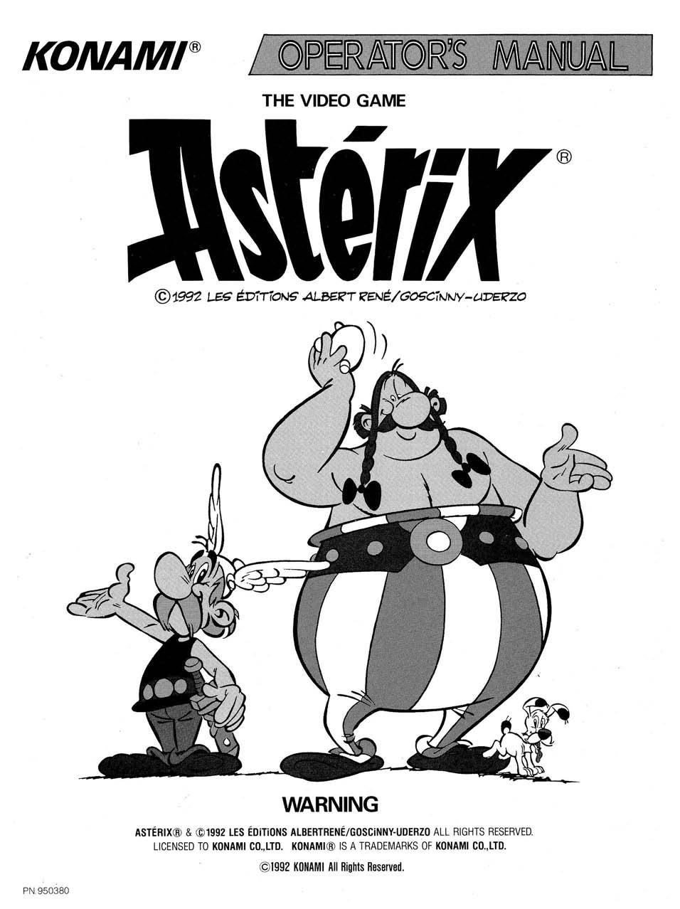 Asterix (Operator's) (U)