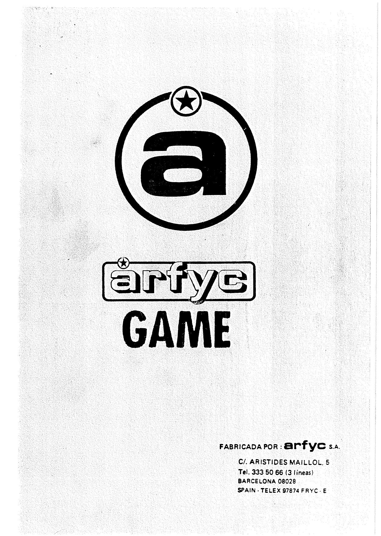 Arfyc Game [s]