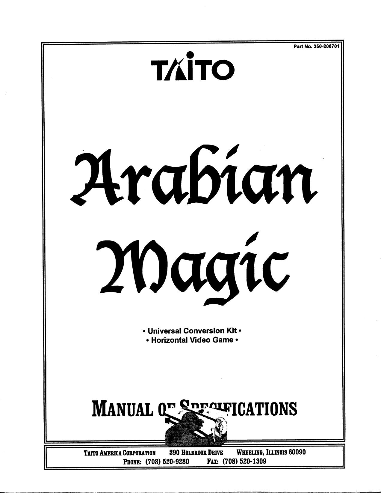 Arabian Magic.man