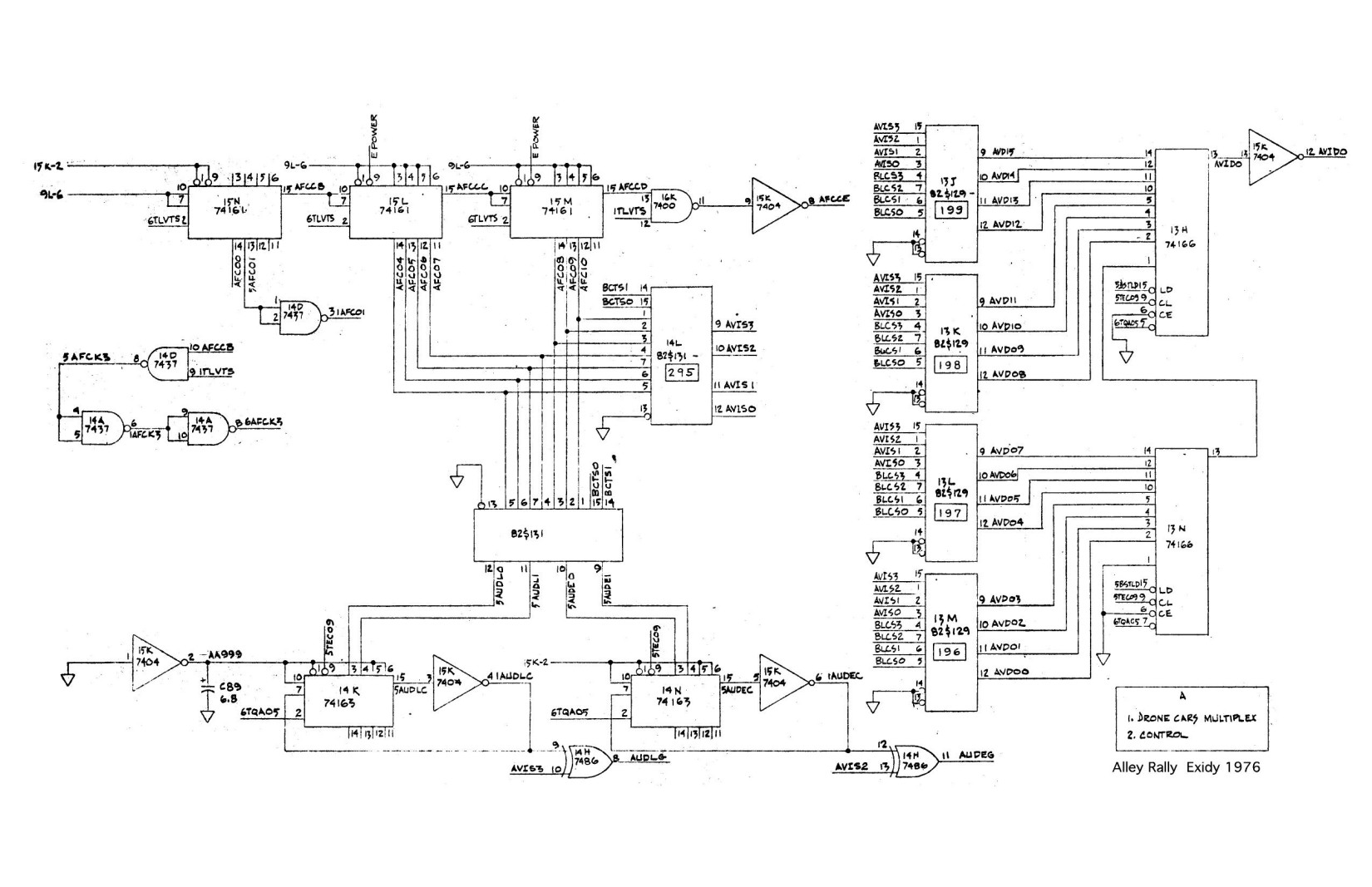 AlleyRally Schematic