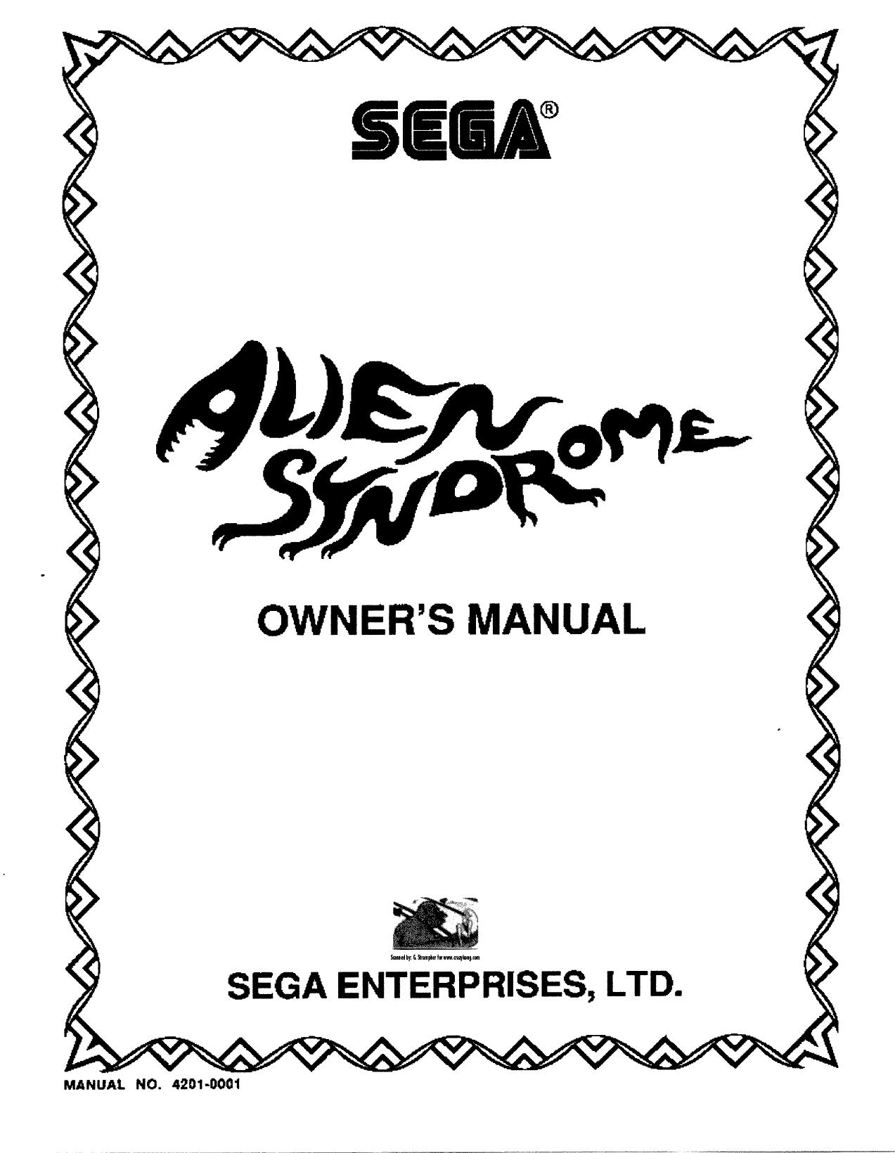 AlienSyndrome Manual