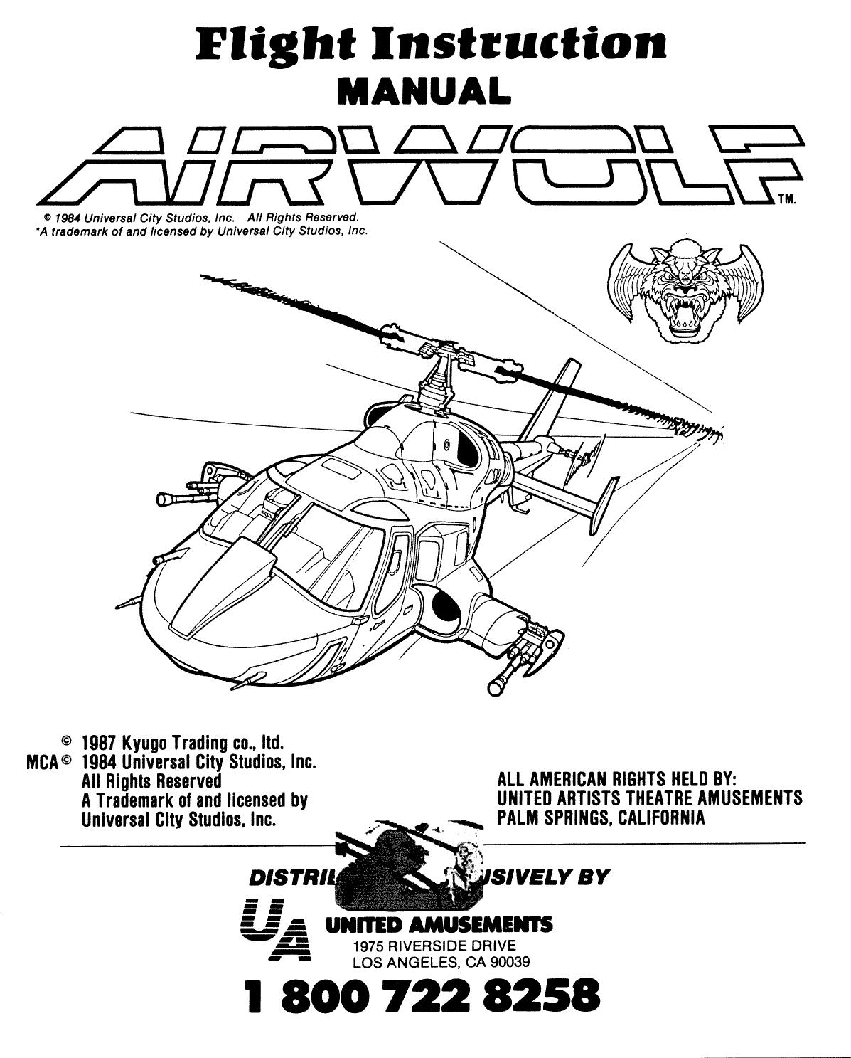 Airwolf Manual