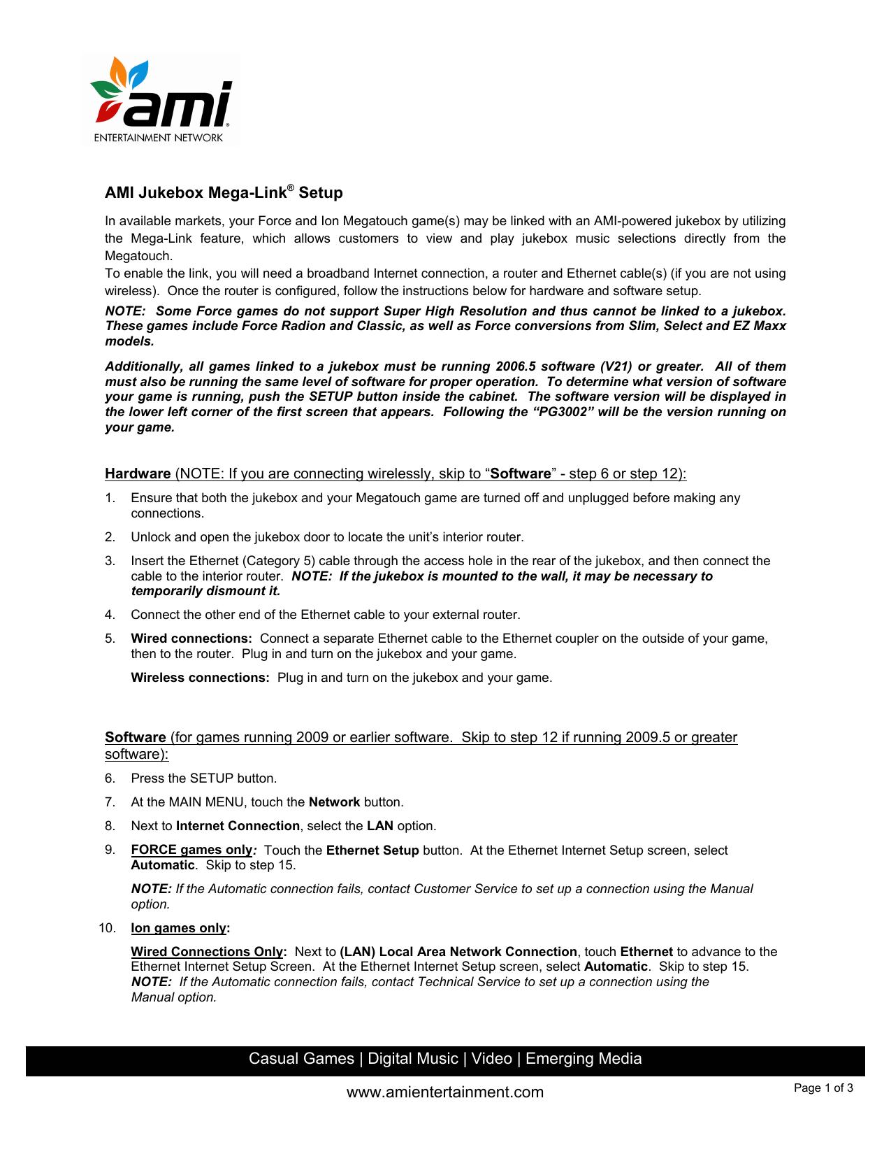 Microsoft Word - AMI Mega-Link all software.doc