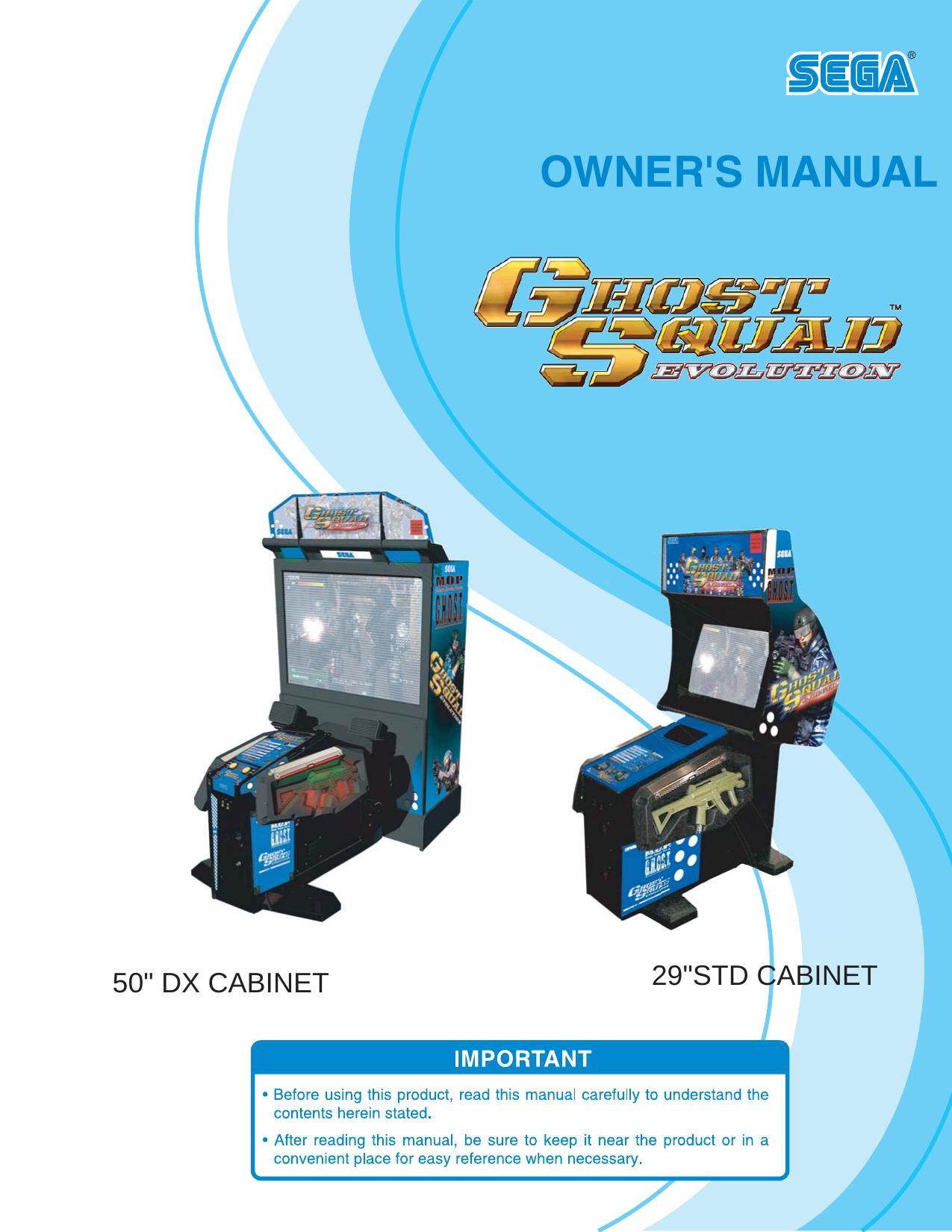 Ghost Squad Evolution 50DX and 29STD Manual Contents (i to ii).indd