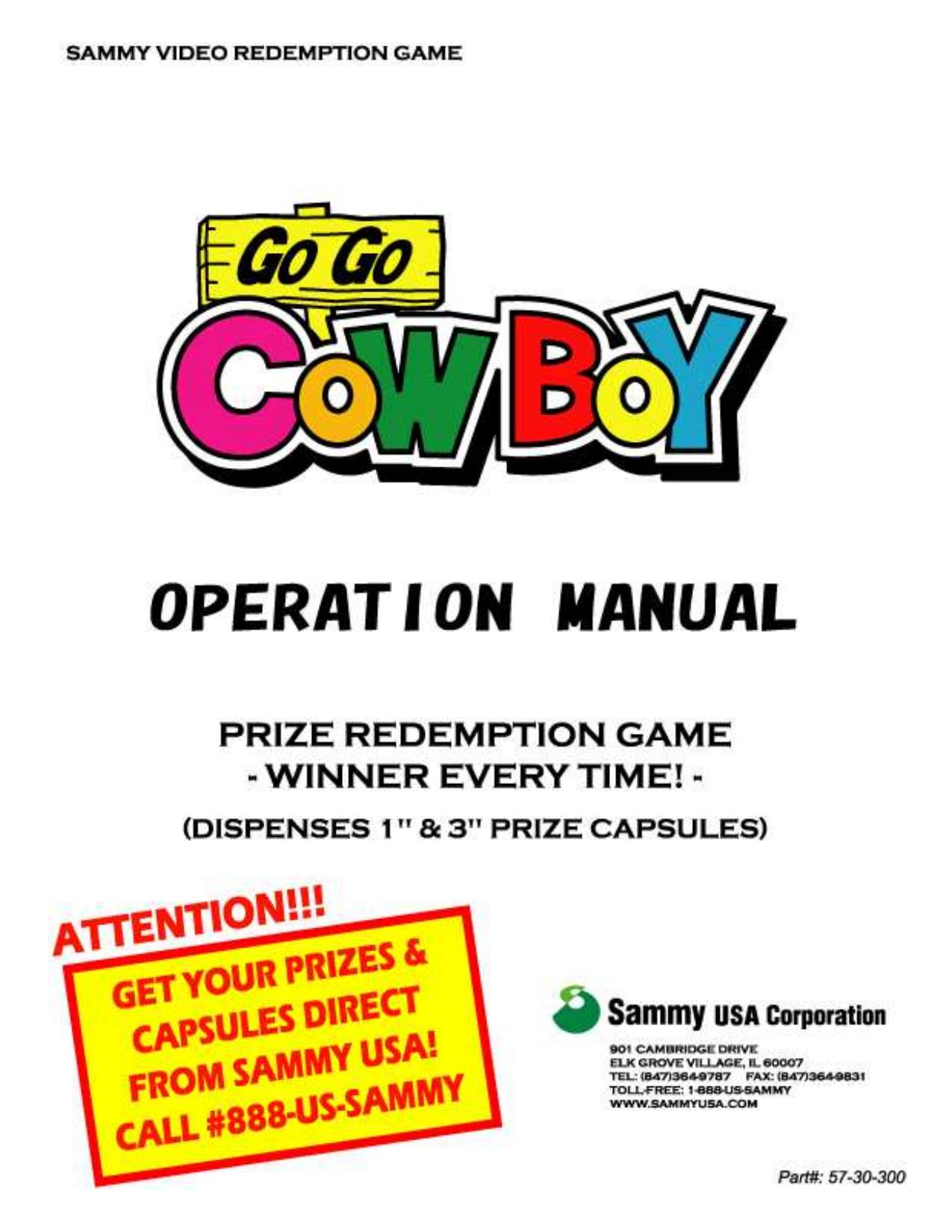 062504 Manual GOGO COWBOY