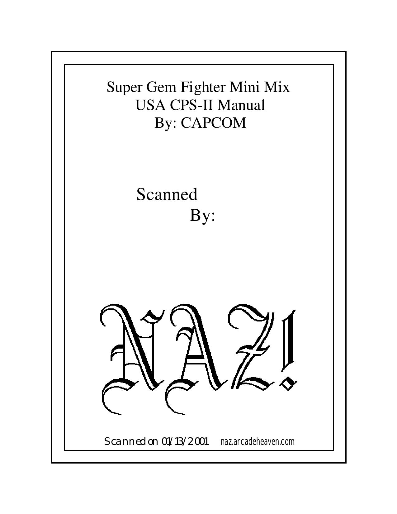 Yie Ar Kung Fu Owners Manual (Japan)