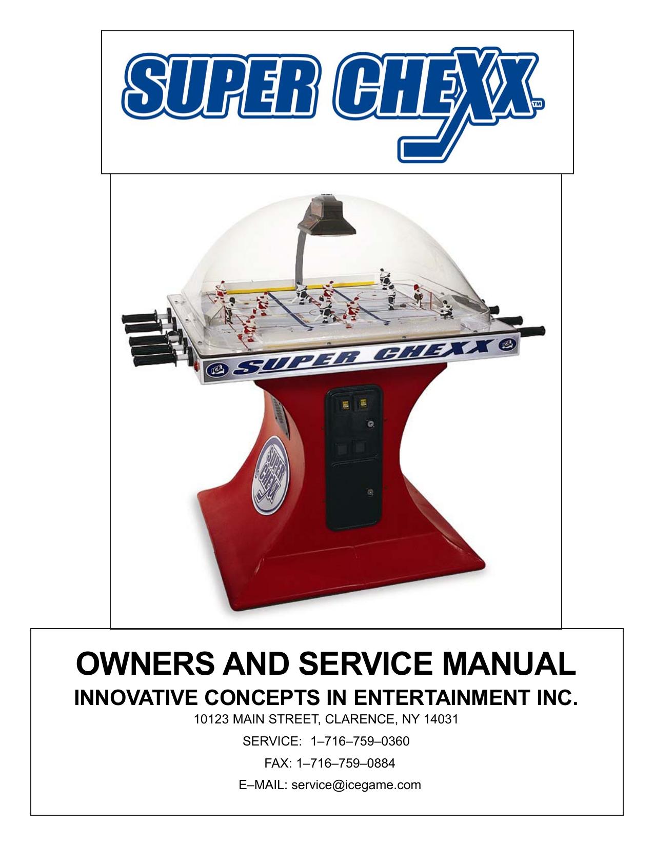 Super Chexx Service Manual 2