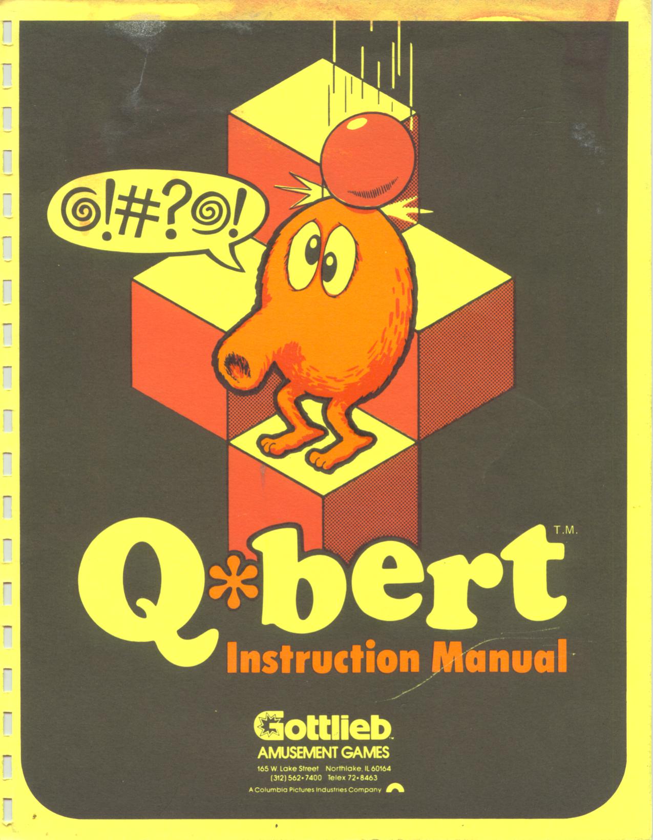 Q*Bert Instruction Manual