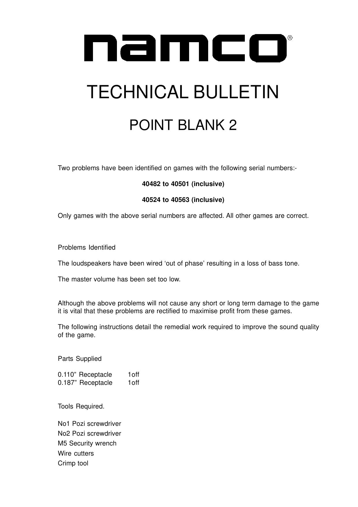 Point Blank2 Update 1