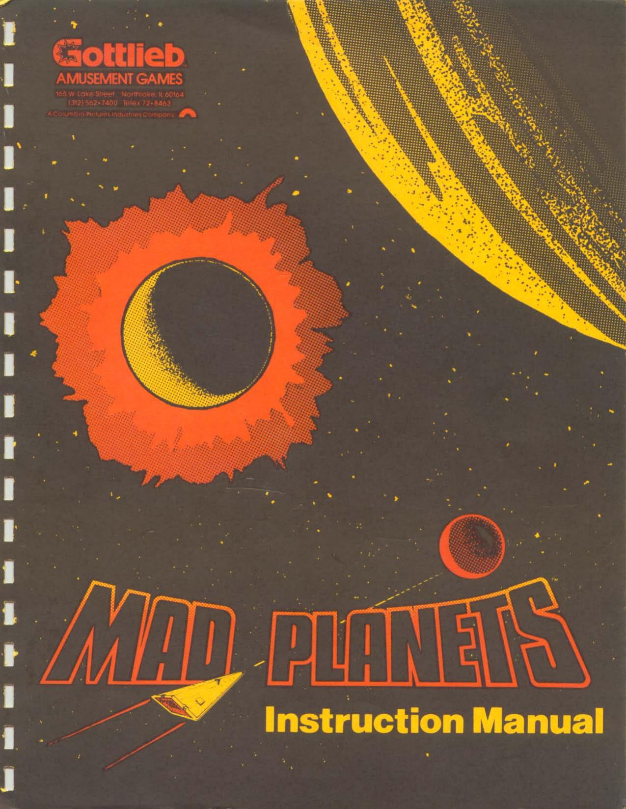 Mad Planets Instruction Manual