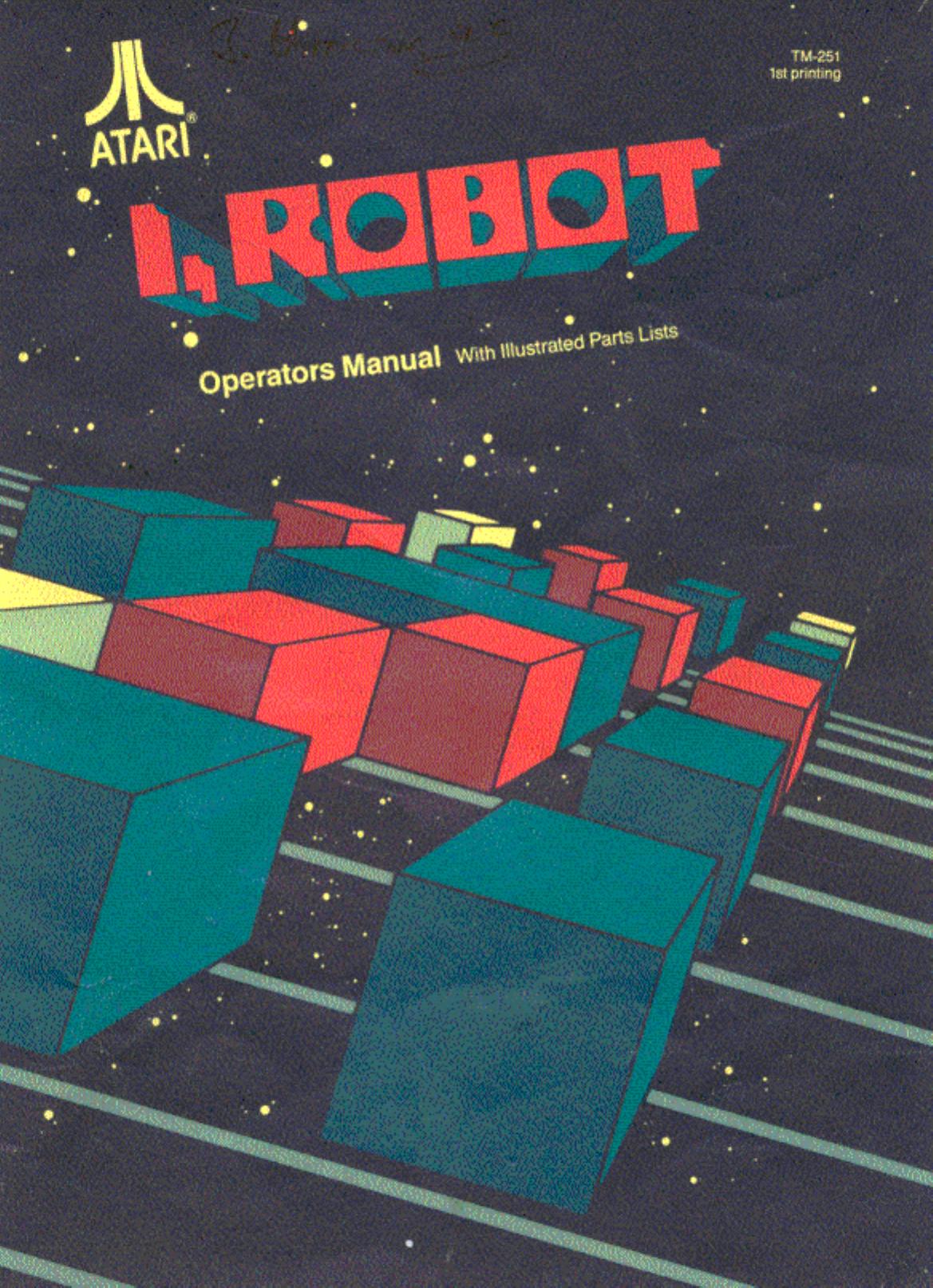 I Robot Operators Manual