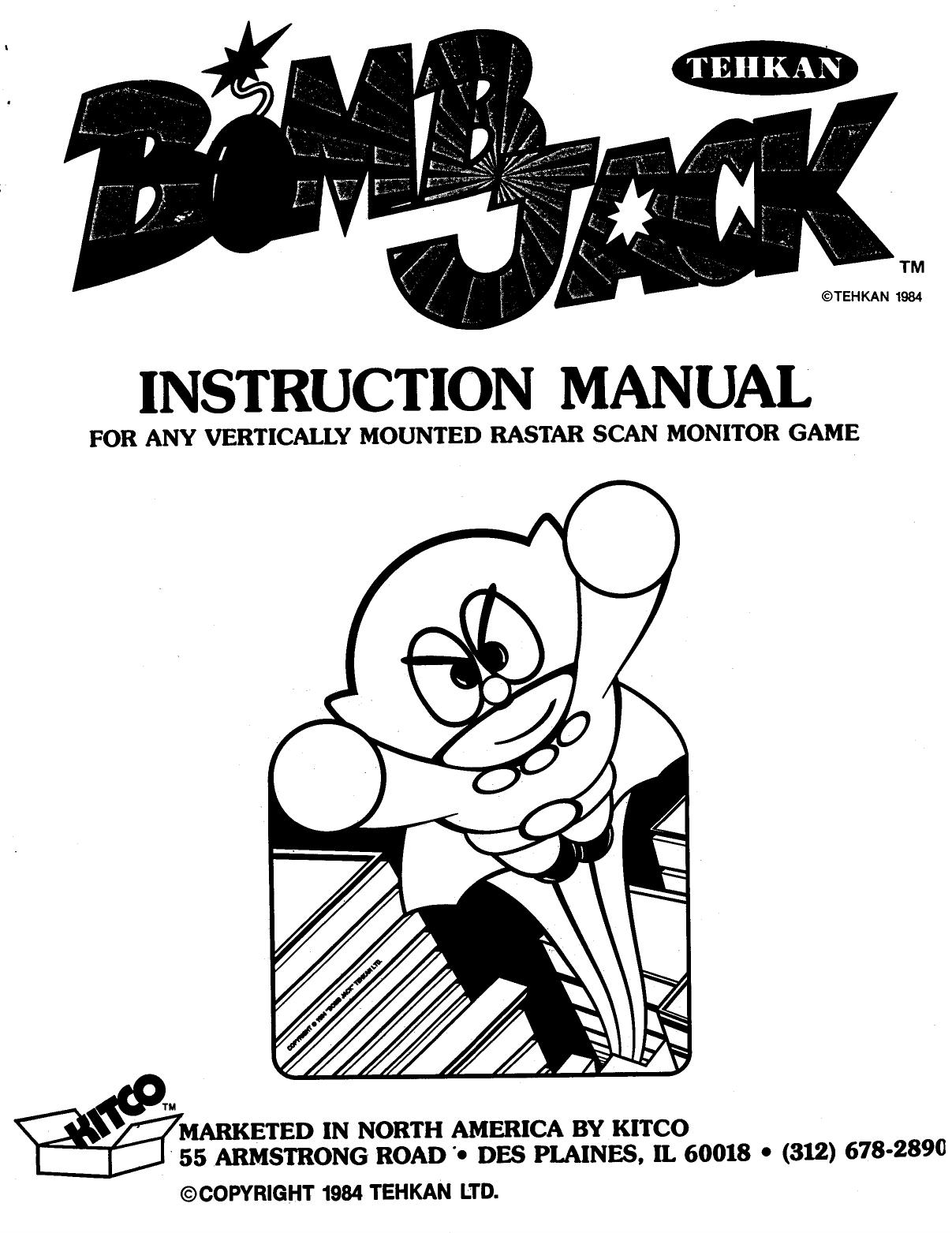 Bombjack Manual
