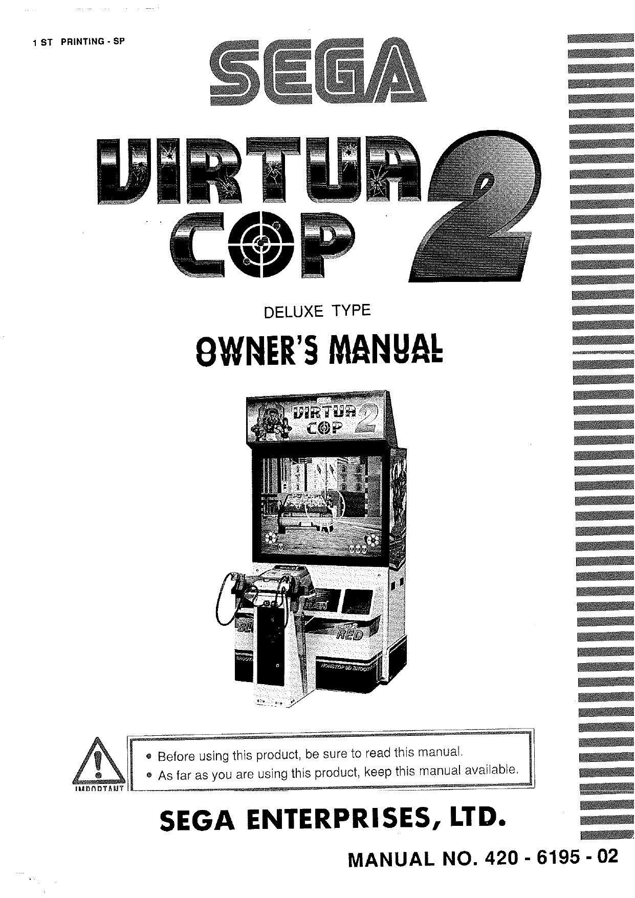 Virtua Cop 2 Dx Sega