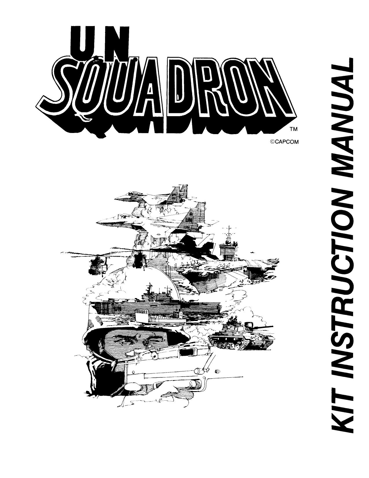 Un Squadron (Kit Instruction) (U)